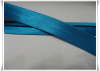 Duchesse Satin Schrgband gefalzt 15mm  hellblau
